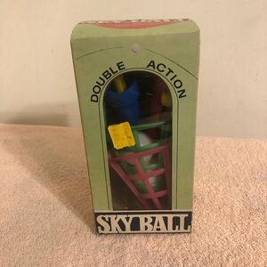 Vintage Rays Skyball Double Action Shoot & Catch Throw & Catch Game #1861 NOS